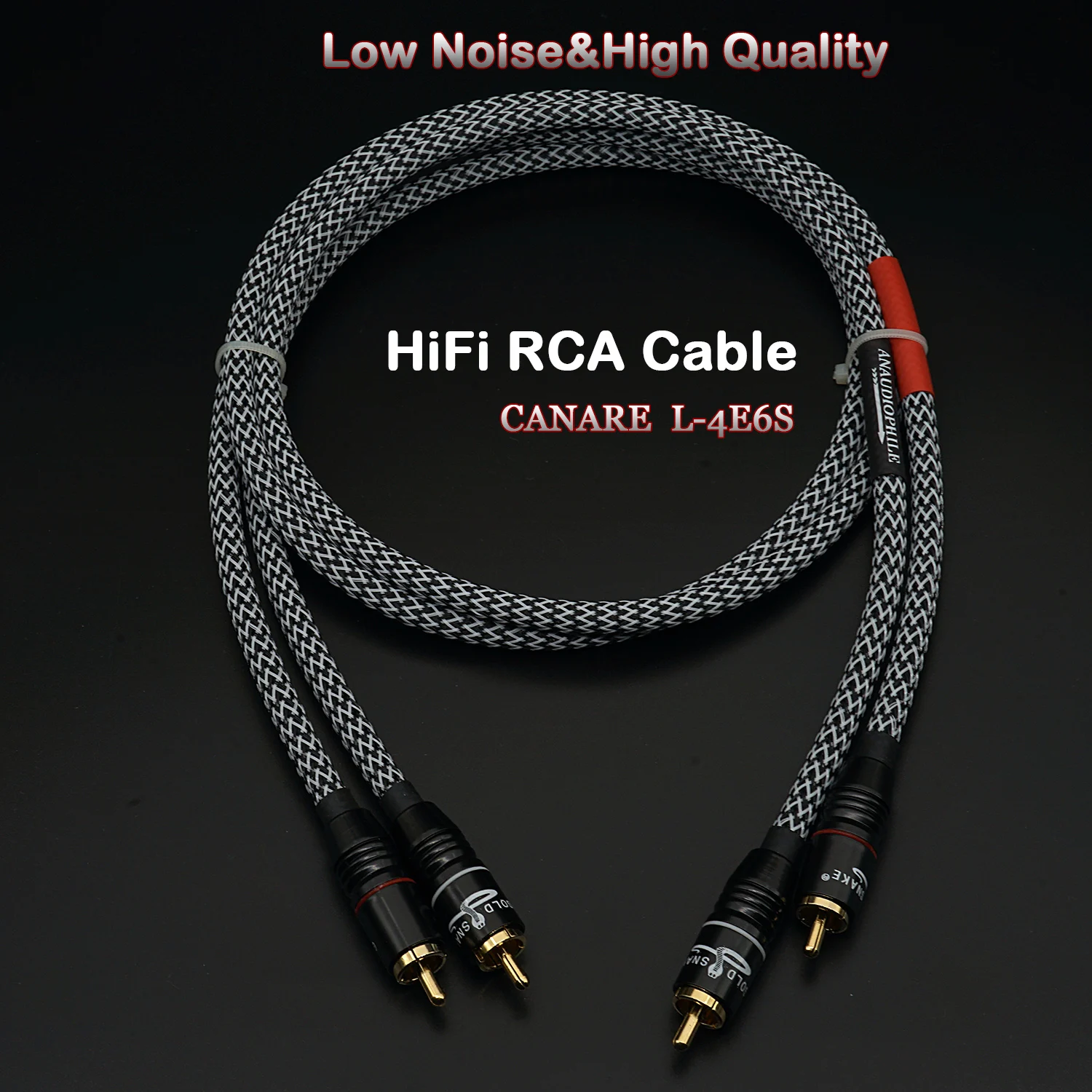 Coppia Cavo Audio Rca Profersional Canare 0.3M-5M Per Amplificatore Hifi Preamplificatore Amplificatore Per Cuffie Amp Dac