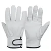 Work Gloves Sheepskin Leather Workers Work Welding Safety Protection Garden Sports Motorcycle Driver Wear-resistant Gloves 5