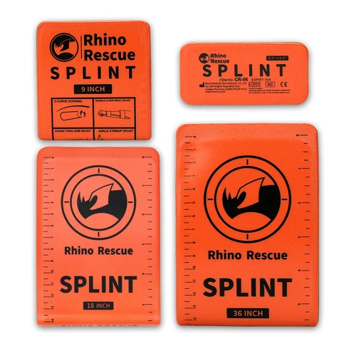 Rhino-응급처치 의료 전술 부목 키트, 재사용 가능 생존 전투 2