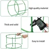 12 Set Plant Support Pile Half Round Climbing Vines Stake Bonsai Fixing Rod Garden Plant Stake Holder Flower Ring Support Rack 6