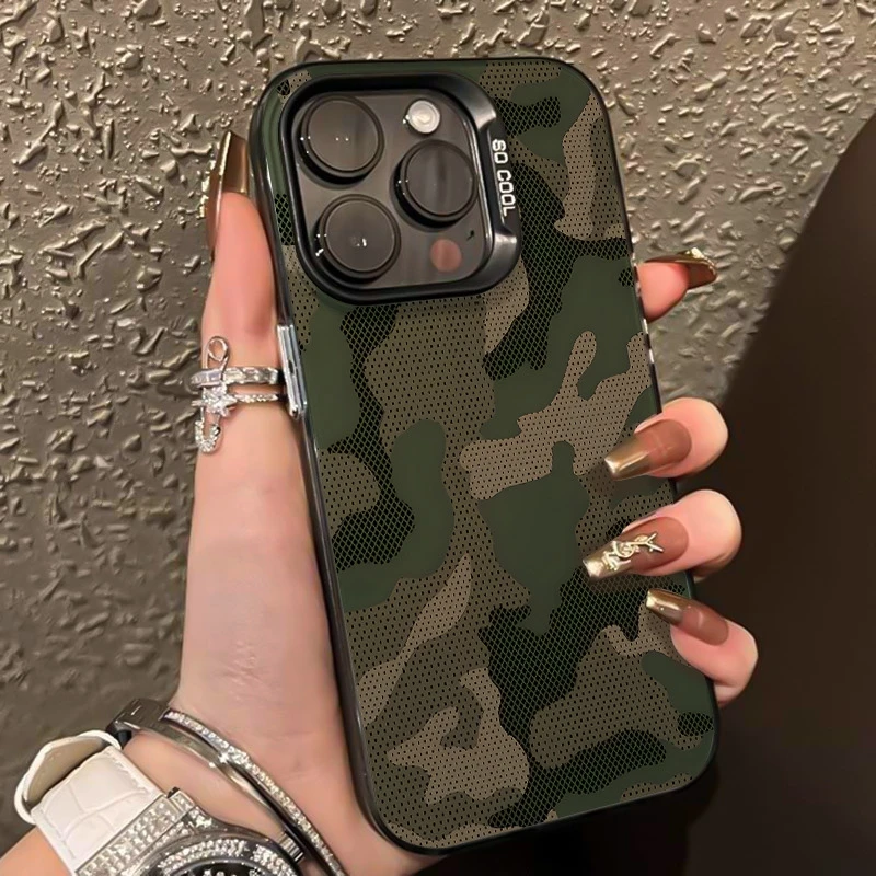 Green Camouflage Pattern Phone Case