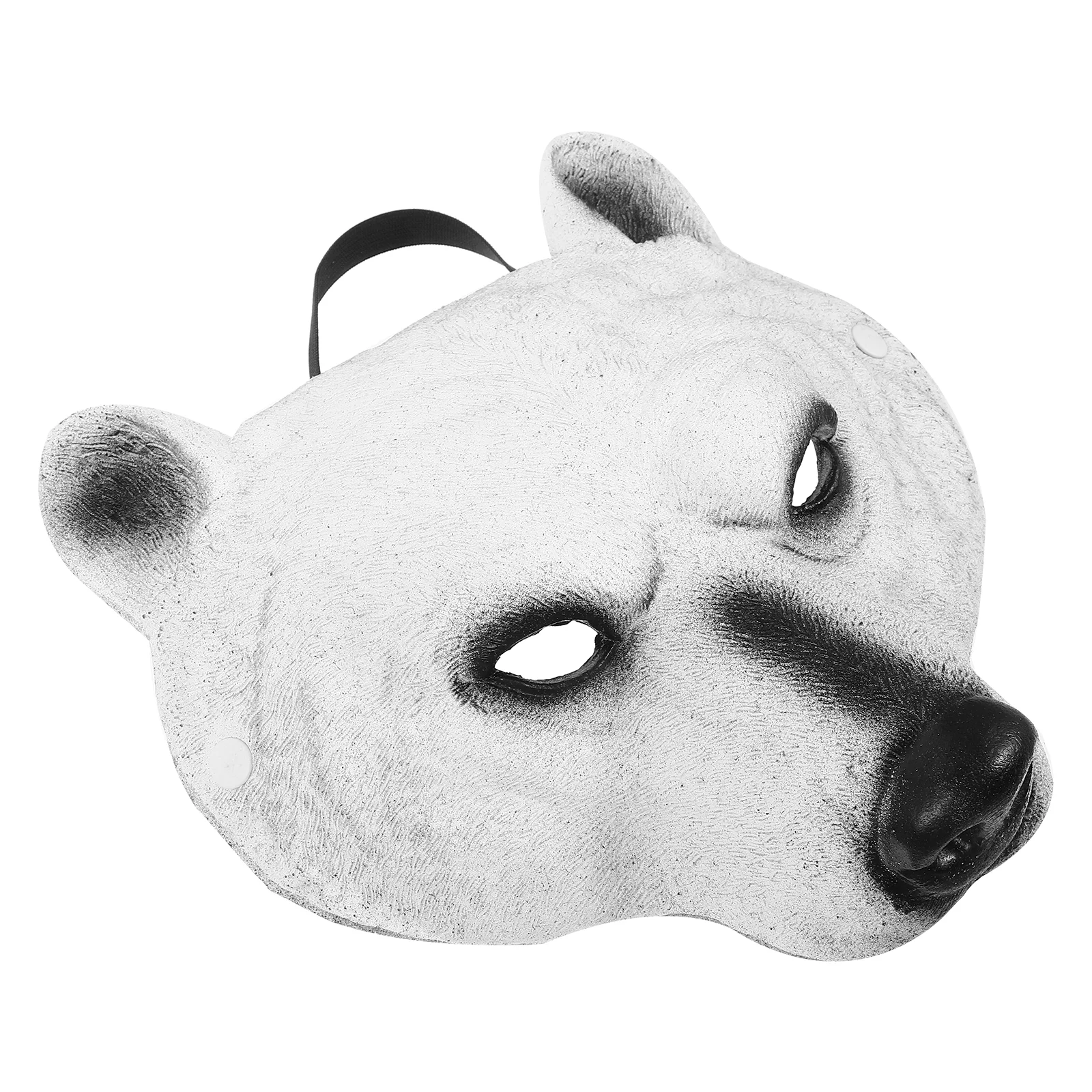 

Polar Bear Mask Masquerade Decorations Facial Halloween Masks Festival Bulk Animal Face Party for Adults Prom Women Pu Costume