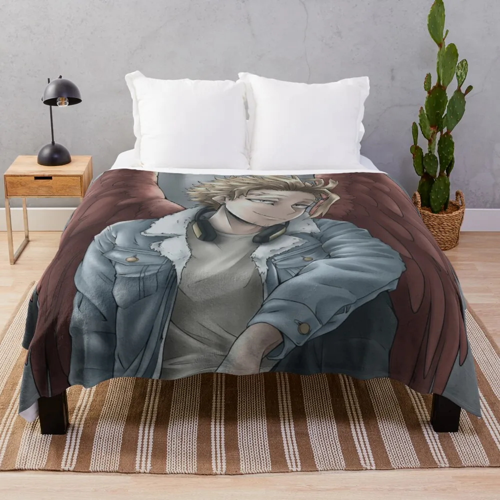 

Casual Hawks Throw Blanket decorative sofa blanket plush blankets large knitted plaid blankets for sofa