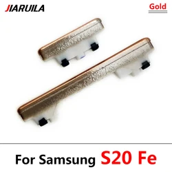 Premium Replacement Power and Volume Side Button - Durable Plastic (S20 Fe Gold)