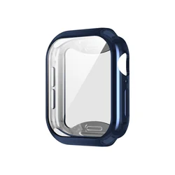 Premium TPU Bumper Cover Screen Protector for Apple Watch - iWatch Accessory (Blue)