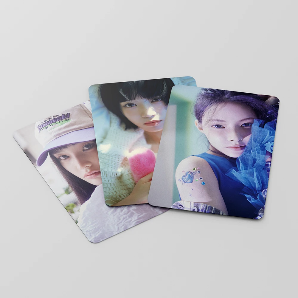55Pcs/Set KPOP ILLIT Lomo Cards Photocards Album Girls Group Fans Collection Gift Postcards Photo Card Fan Gifts