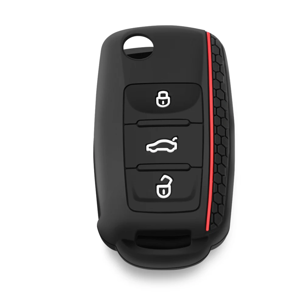 Car Key Case Keys Cover Protection Shell Bag For VW For Volkswagen Polo iguan Passat Golf Jetta Lavida Skoda Octavia