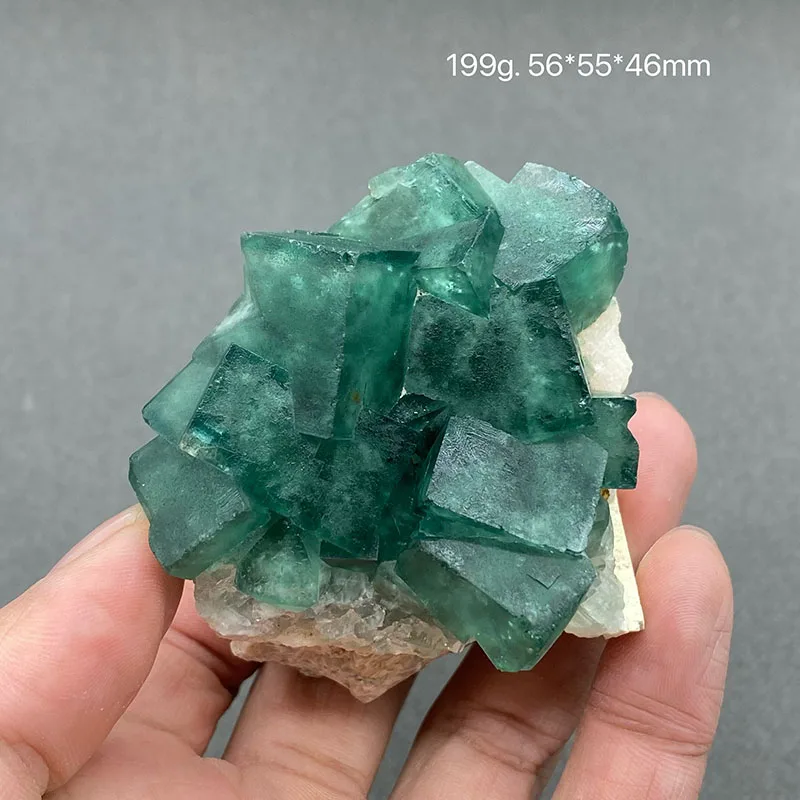 100% Natural green fluorite Mineral specimen cluster Stones and crystals Healing crystal Free shipping