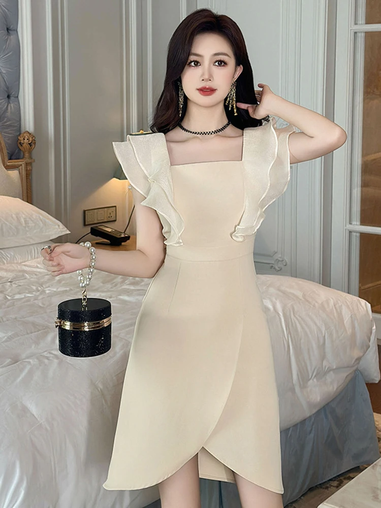 New Summer Work Style Formal Occasion Dress Women Clothes