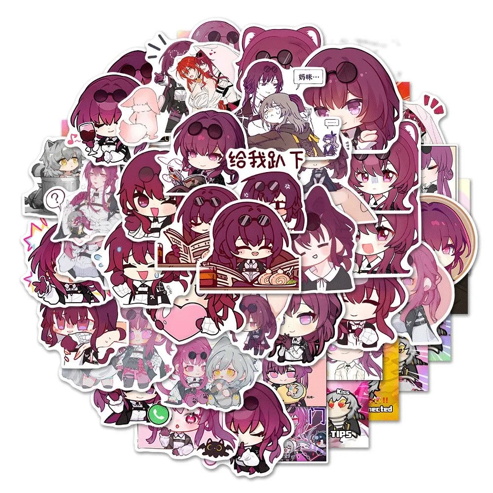 

Sunsyea Honkai: Star Rail Merch Fans Collection Role Stickers Kafka 48 Pieces