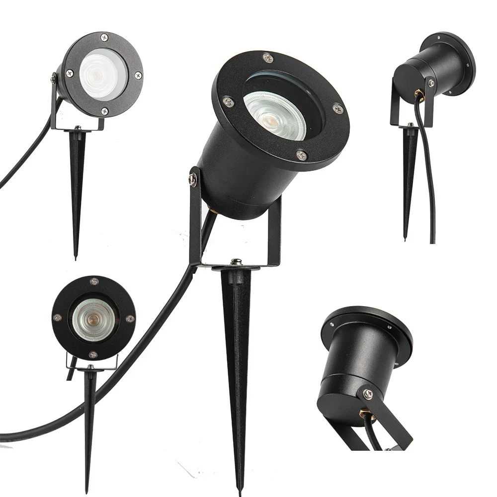 조경 조명용 LED 스파이크 전구 투광 조명, IP65 방수 등급, 5 W