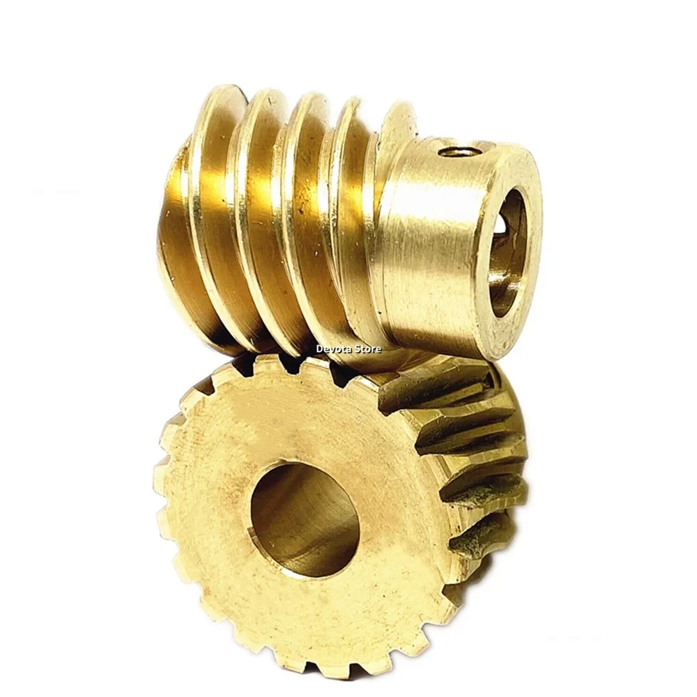 Conjunto de Desaceleração da Engrenagem Equipamento de Limpeza Faça Você Mesmo de Desaceleração da Engrenagem de Rosca Infinita 1.25m 20t 10 mm 1:5