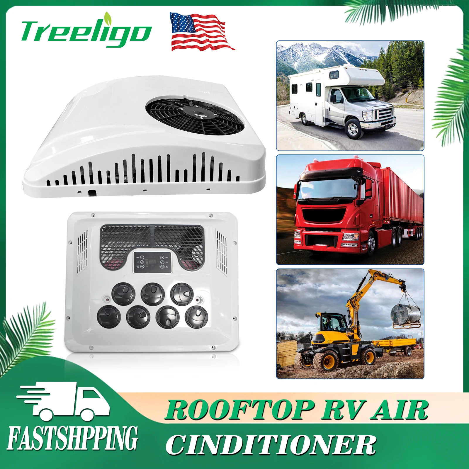 RV Roof Vent Mushroom Head Exhaust Fan - 12V Energy-Saving Ventilation For Motorhome & Caravan
