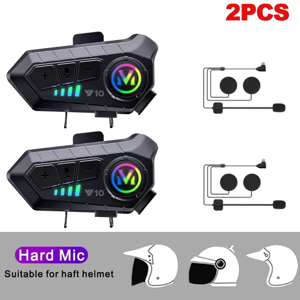 2pcs hard mic