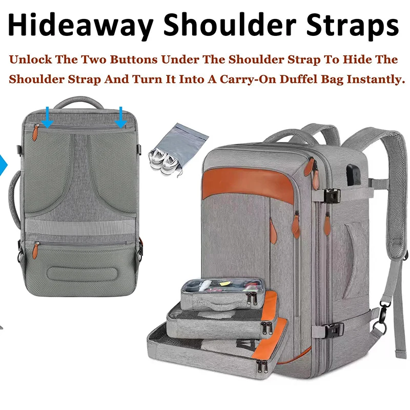 40l Travel Backpack For Men And Women Airline Approved Carry-on Bag_voghion.com