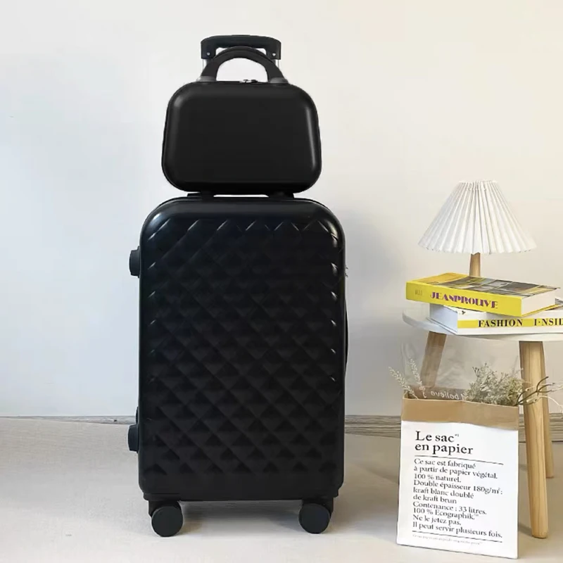 Hot!New lovely suitcase with handbag 20/22/24/26/28 inches girls trolley Travel luggage bag women fashion rolling suitcases