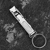 1PC Foldable 0.5cm Ultra-thin Portable Stainless Steel Nail Toe Cutter Trimmer Scissor Manicure Pedicure Tool Fingernail Clipper 4