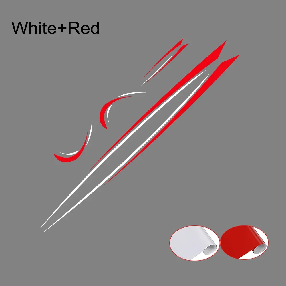 Camper Van & RV Decorative Side Stripes Decal Set