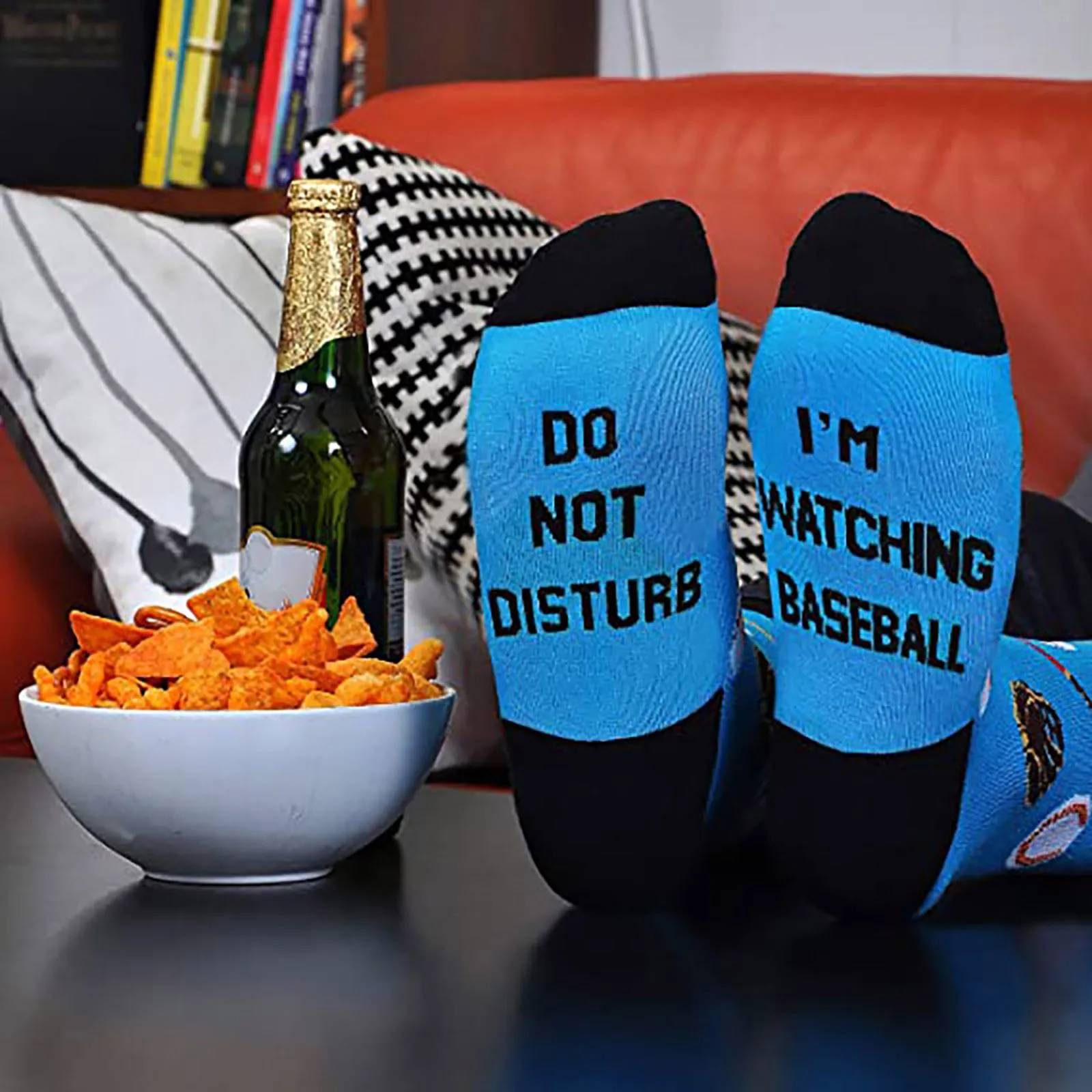 

Breathable Men Women Mid-Tube Sport Stocking Unisex Adults Funny Letter Cartoon Letter Print Mid-Tube Socks Colorful Floor Socks