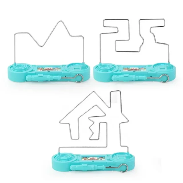Baby Puzzle Fire Line Electric Collision Maze Toy Focus Thinking Training Electric Impact Tabletop Challenge Interactive Game 5
