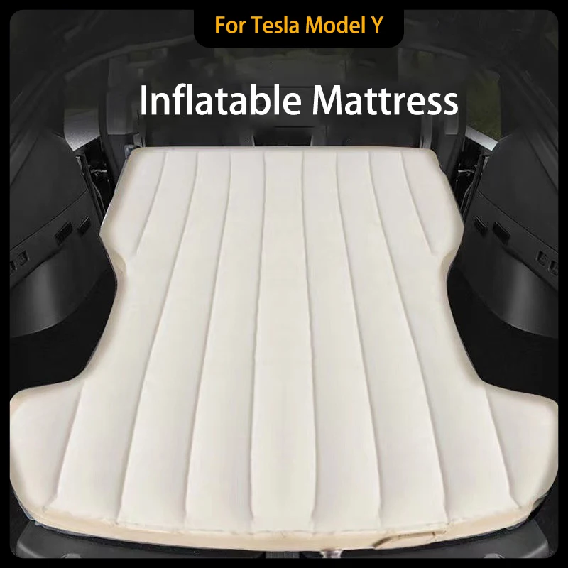 For Tesla Model Y Camping Mattress Portable Foldable Memory Foam for Tesla ModelY Travel Sleeping Bed Model Y Accessories