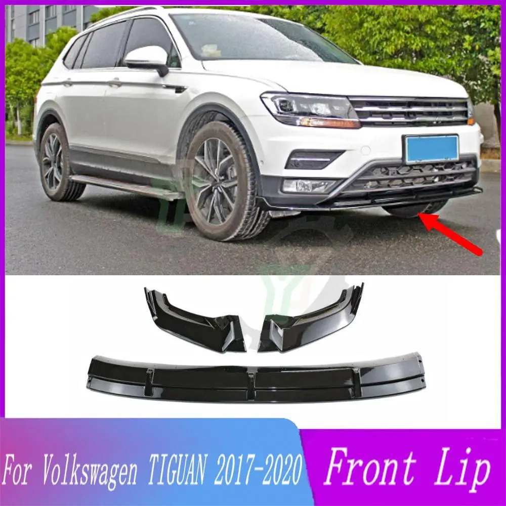 

3 шт., съемный передний бампер для Volkswagen VW TIGUAN 2017 2018 2019 2020