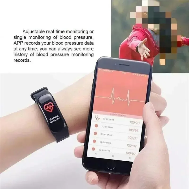 Smartwatch Lenovo per Uomo e Donna, Regalo con Contapassi Bluetooth, Fitness Tracker, Monitoraggio Frequenza Cardiaca e Pressione Sanguigna, Braccialetto Sportivo Intelligente - immagine 4