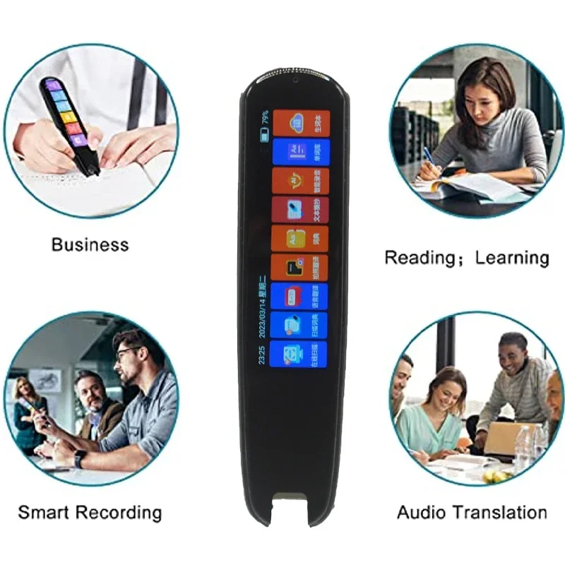 Scan Reader Pen NEW Translatorand Reading Pen for Dyslexia Autism Smart Voice Scan Translator 134 languages translation