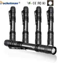 

4Pcs powerful Mini Flashlight Pen Torch Small Flashlight Waterproof Lanterna Pocket Flashlight Linterna Car Repairing Pocketman