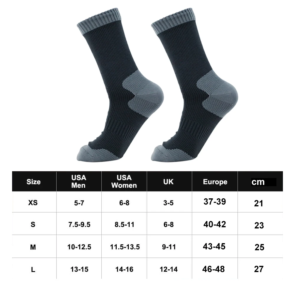 Outdoor Sports Waterproof Socks Multipurpose for Hiking Wading Camping Fishing Accessories