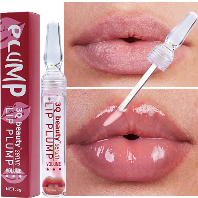 Ser instant pentru buze, volumizare, ulei esențial, reducerea liniilor fine, luciu, creșterea elasticității, hidratare, iluminare sexy_voghion.com