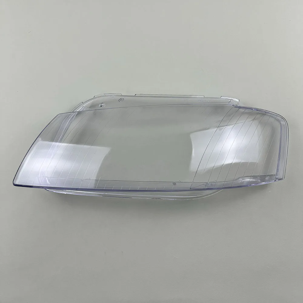 For Audi A3 2003-2008 Car Headlight Shell Lamp Shade Transparent Cover Headlight Glass Headlamp Lens Cover Lampcover Caps