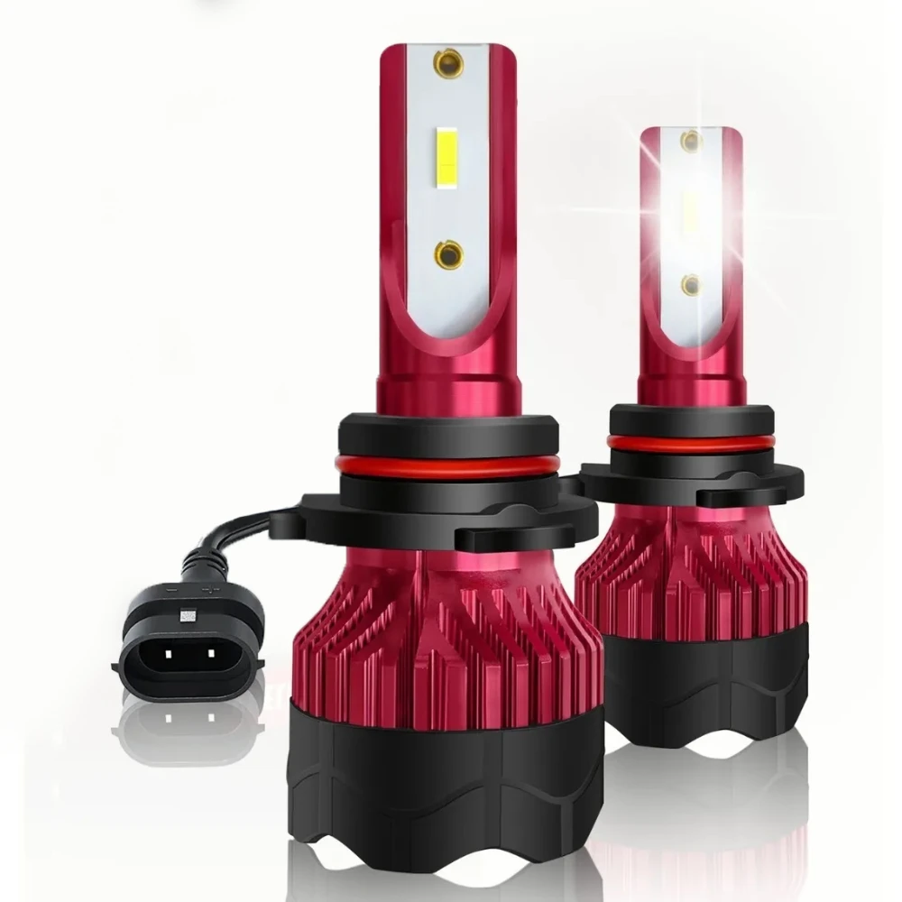 

Super Bright LED Headlight Bulbs, 300% Brighter Than Halogen Lamp, Mini Design Easy Install