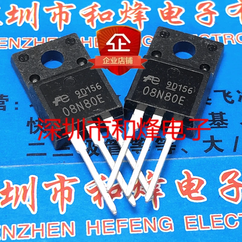 

30pcs original new 08N80E FMV08N80E TO-220F 800V 8A