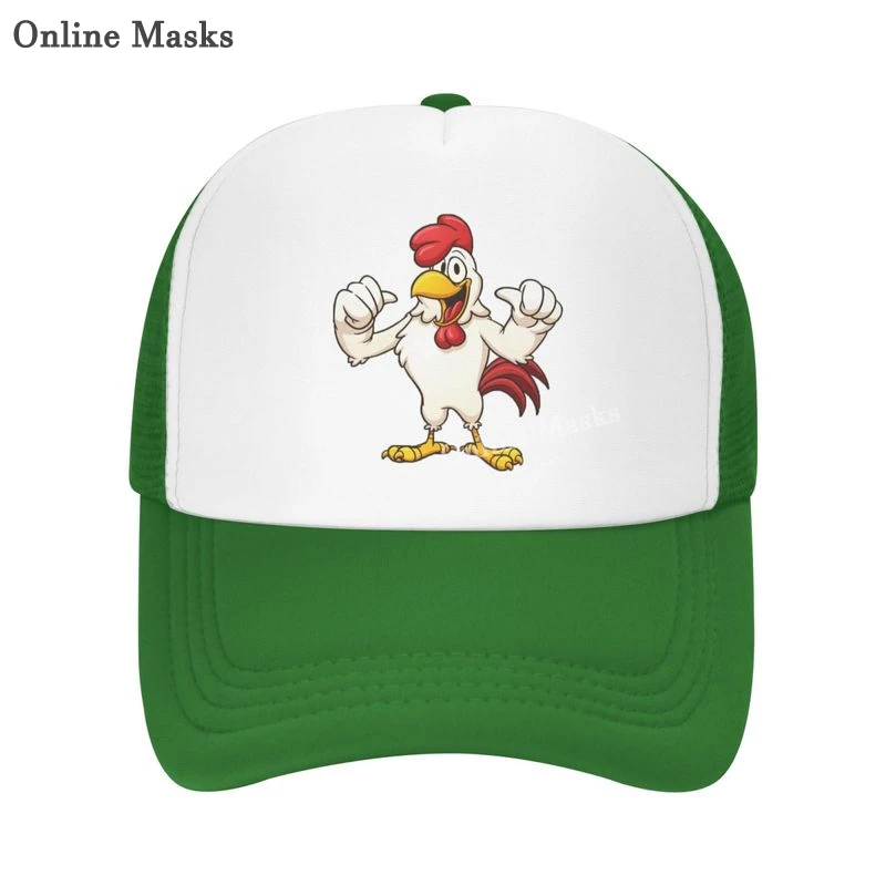 Strong Rooster Chicken Cartoon Baseball Cap Trucker Hats Boy Cap Luxury Cap  Hip Hop Hats Boy Child Cap Women Farmhouse Hat|Men's Baseball Caps| -  AliExpress