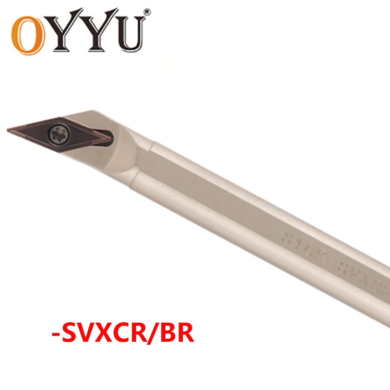 

OYYU S10K-SVXCR11 S12M S16Q SVXCR11 S20R S25S SVXCR16 SVXBR16 S10K-SVXBR11 Internal Turning Tools SVXCR SVXBR CNC Lathe Cutting