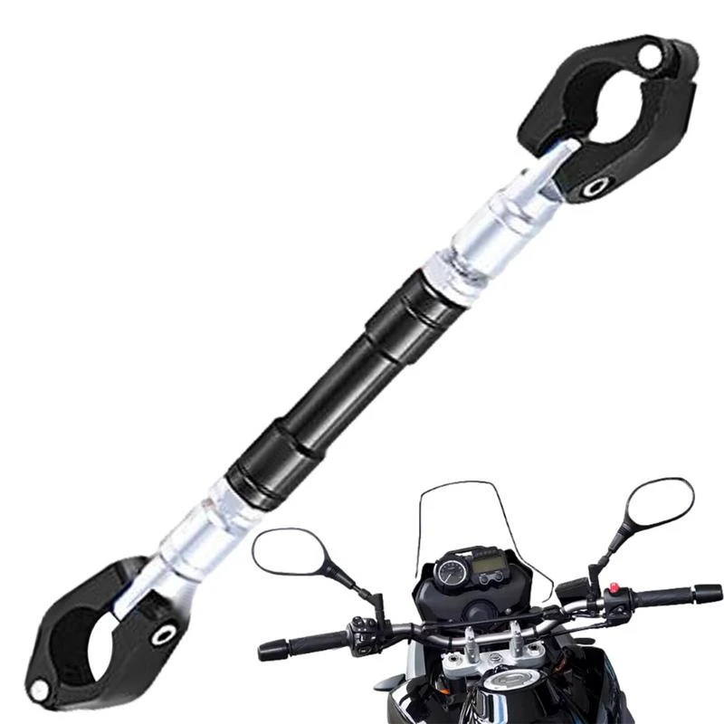 Universal Motorcycle Bracket Crossbar Reinforcement Balance Adjustable Bar Stand Crossbar