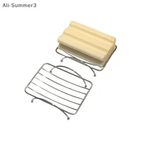 (YY)1 ชิ้น 2025 ที่วางสบู่สแตนเลสแบบใหม่ ทนสนิม ช่วยประหยัดพื้นที่ สำหรับห้องน้ำ ห้องอาบน้ำ ที่ใส่สบู่ อุปกรณ์เสริม 1