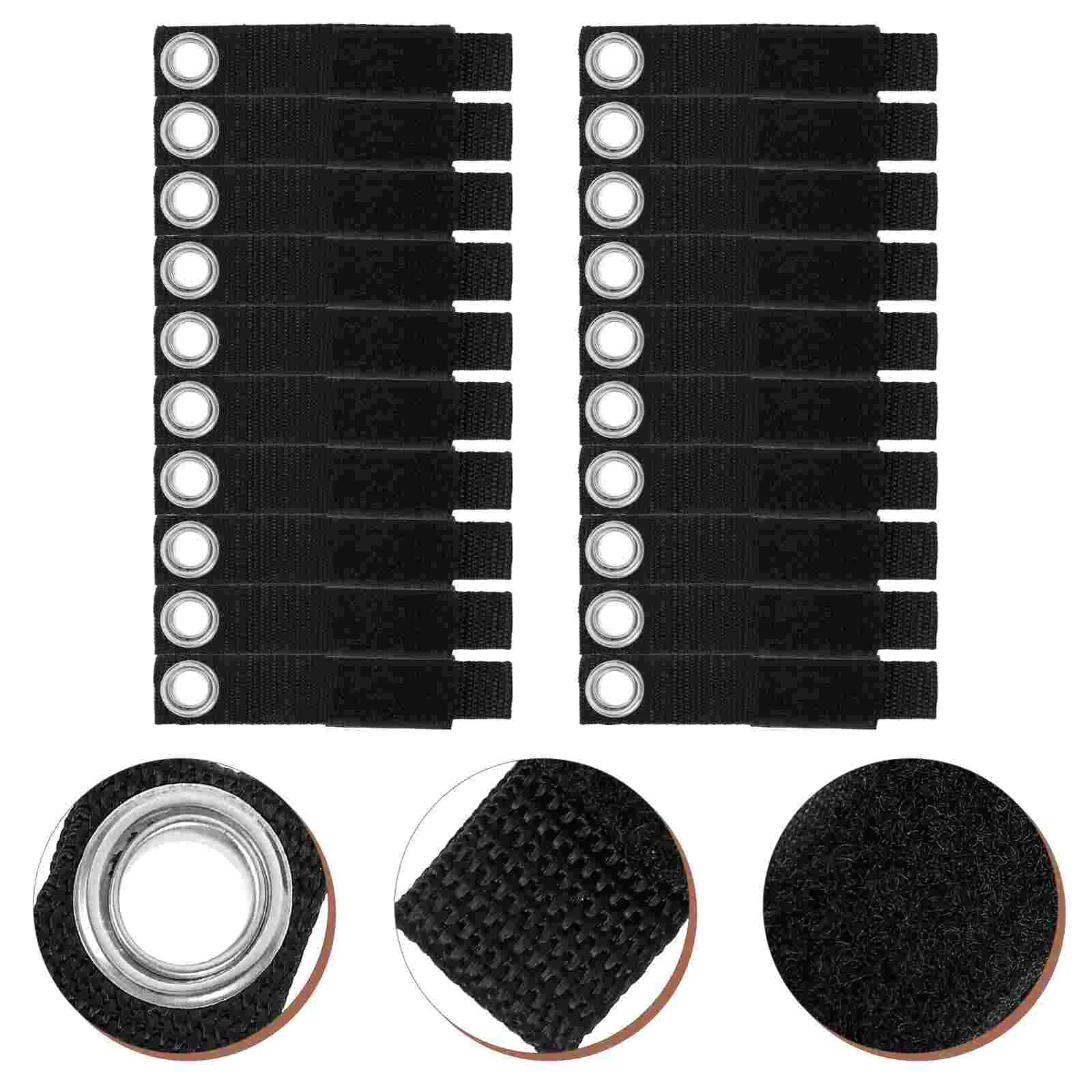 

20 Pcs Extension Cord Storage Strap Electrical Straps Tool Organizer Hose