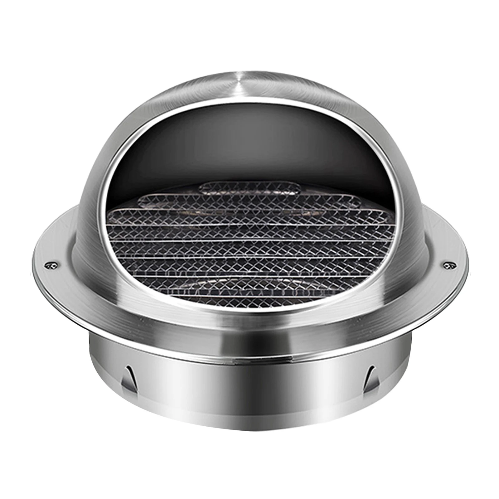 

Stainless Steel Vent Cap, Anti insect Net, Hemispherical Hood, Suitable for Dryer Vents, Bathroom Vents, Range Hoods, and More