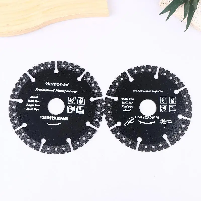 새로운 115/125mm 금속 절단 다이아몬드 블레이드 - 강철, 알루미늄, 콘크리트, 석재, 대리석, 철 절단용 날카로운 디스크