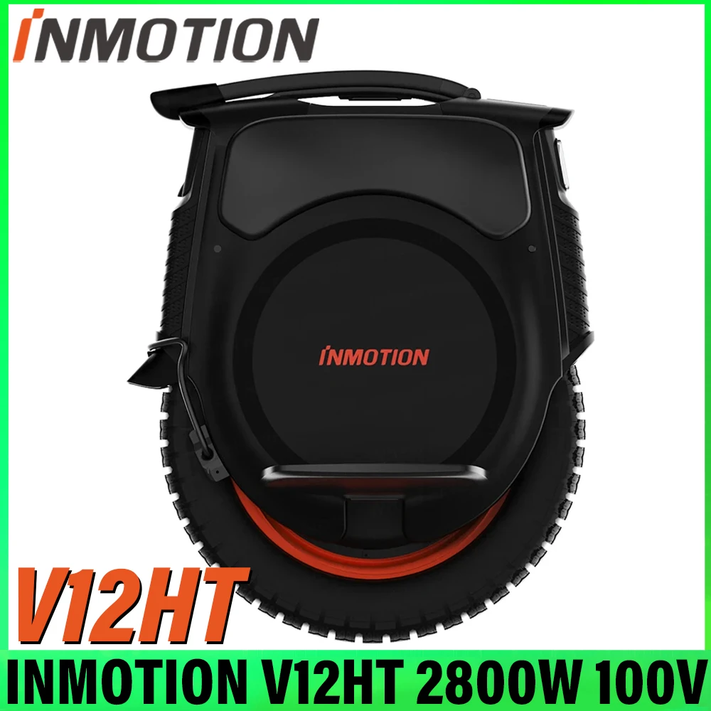 INMOTION V12 HT Electric Unicycle 2800W 100V 1750Wh 60km/h V12HT One Wheel Balance Smart Monocycle