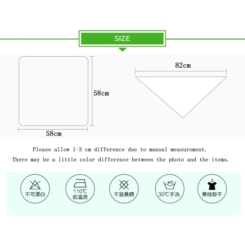 58x58cm Muslin cotton Baby Towels Scarf Swaddle bath Towel Newborns Handkerchief Bathing Feeding Face Washcloth Wipe 3