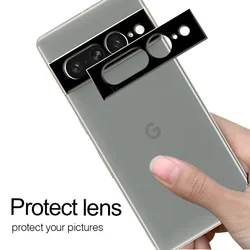 Premium Camera Lens Protector - 3 - Pack Tempered Glass, Case - Friendly Shield for Enhanced Camera Protection (Goolge 7)