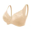 Flarixa Sexy Lace Bra for Women Plus Size Push Up Bra With