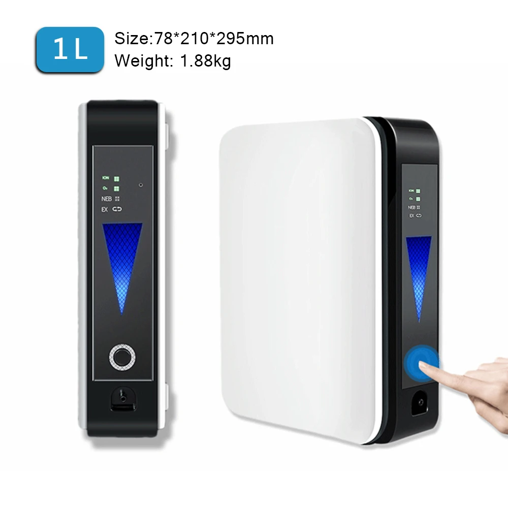 Ziqing נייד 1-2l גנרטור מכונת caroxigen ביתי caroxigen ביצוע מכונה מוניטור בריאות הנשימה