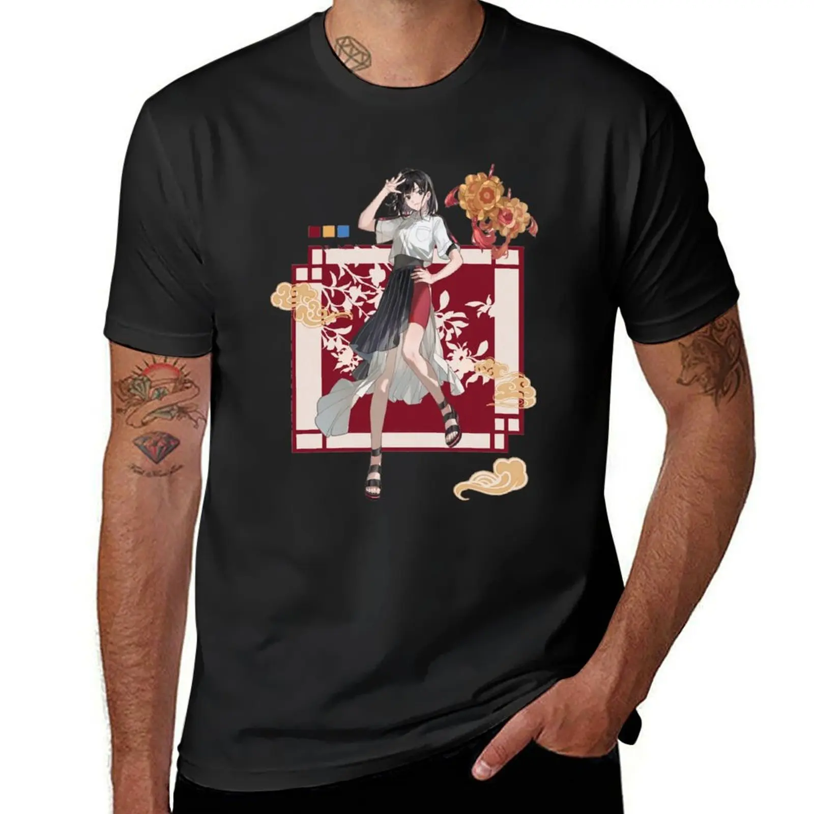 

Link Click 8k T-shirt hippie clothes graphics kawaii clothes blanks workout shirts for men