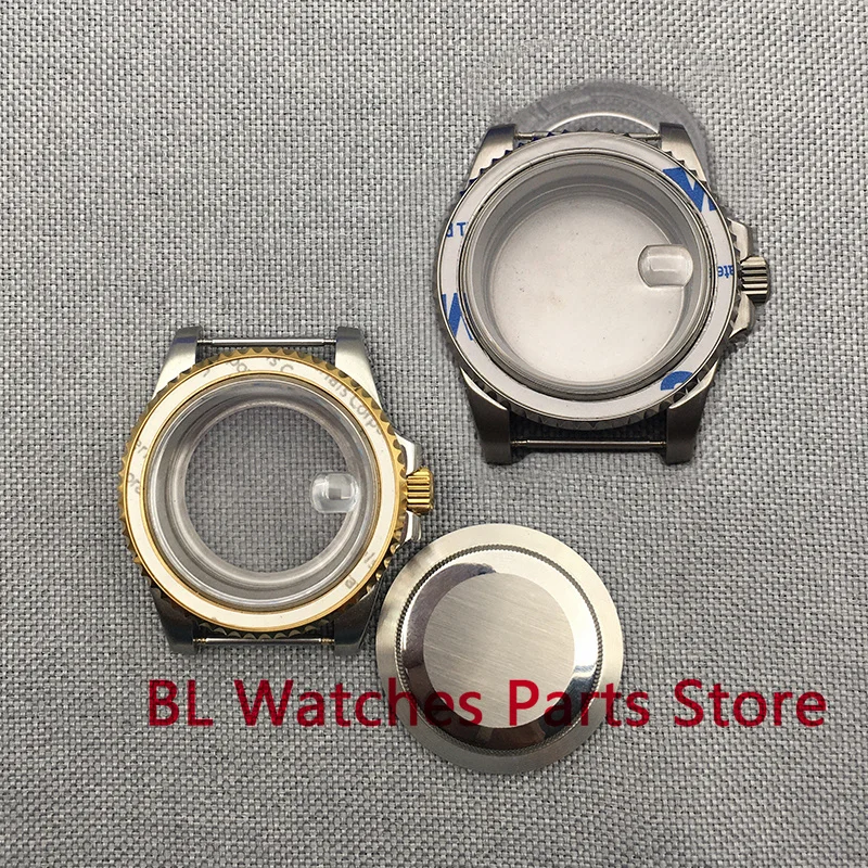 

BL 40mm Watch Case Stainless Steel Sapphire Glass Fit NH34 NH35 NH36 ETA2824 2836 DG2813 3804 Miyota 8205 8215 Movement