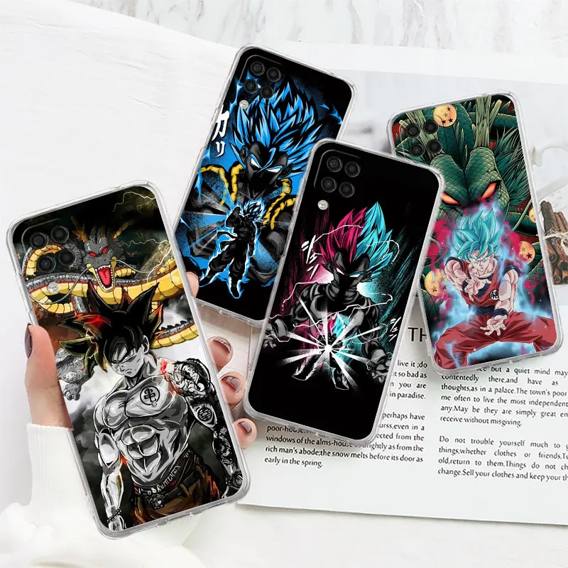 

Dragon Ball DBZ Goku Clear Case For Samsung Galaxy A52 A53 A12 A32 A71 A33 A13 A51 A23 A32 A31 A22 Soft Phone Fundas