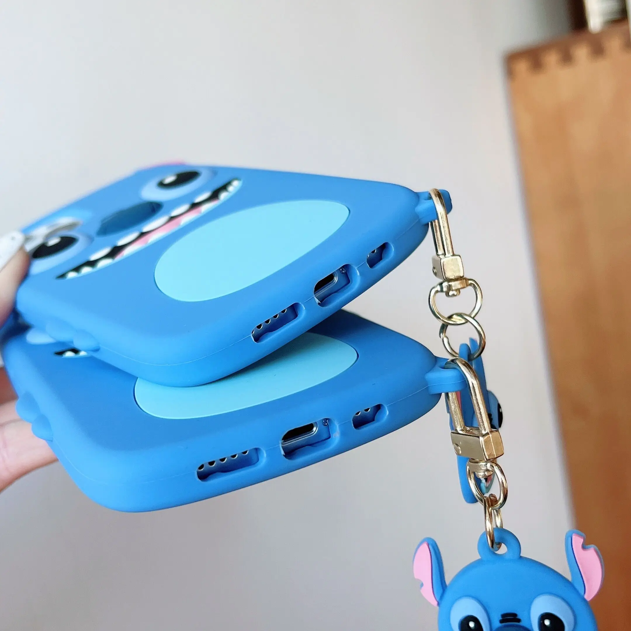 13 pro max cases 3D Bandai Stitch Soft Case For iPhone 11 12 13 Pro Max Mini 7 8 Plus XR X XS MAX Trend Creative Luxury INS Original Cover iphone 13 pro max case clear